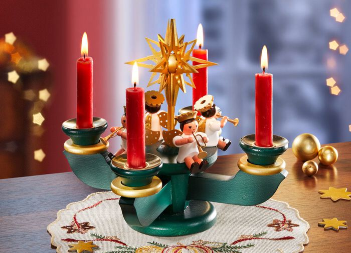 Adventsleuchter aus dem Hause Zeidler 