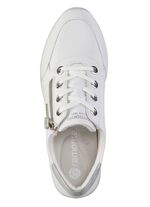 Remonte Schn&uuml;r-Sneaker mit silberfarben schimmerndem Kontrast-Besatz 