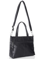 Laurina, Tasche, Damen, ein abnehmbarer, verstellbarer Umh&auml;ngeriemen SCHWARZ