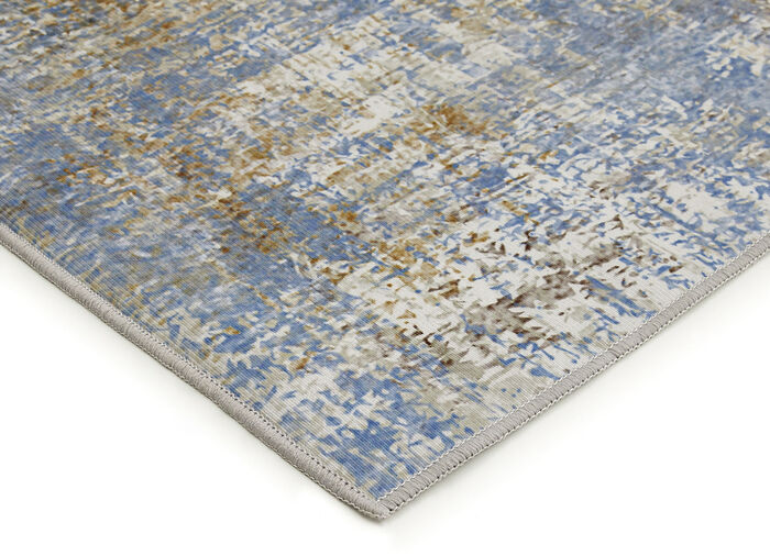 Kombistarke Brücken und Teppiche mit flachem Flor GELB-BLAU