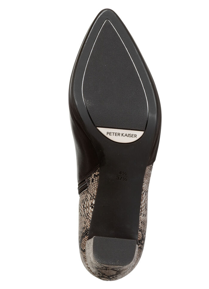 Peter Kaiser, trendige Damen-Stiefeletten, mit Reißverschluss TAUPE-MOKKA