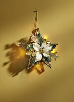 Beleuchteter Rattanhänger 