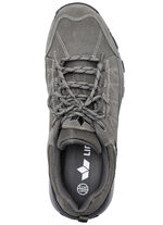 Atmungsaktive Herren-Schnürschuhe, mit herausnehmbarem Fußbett GRAFIT