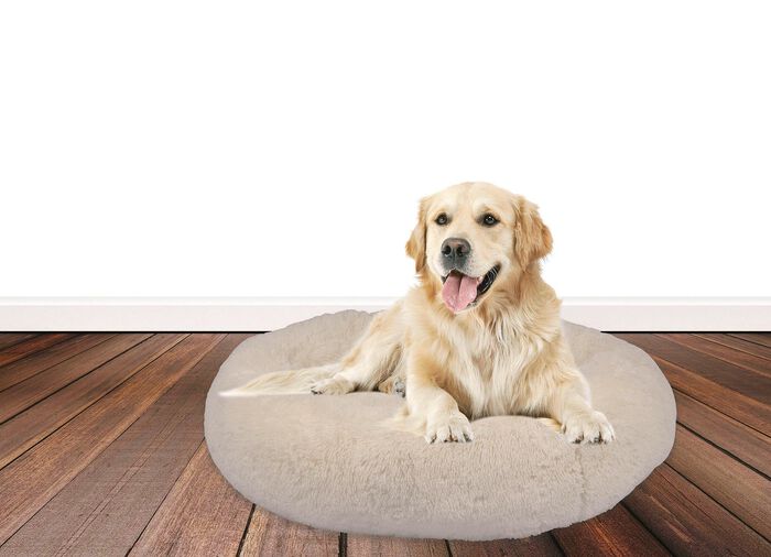 Ultraflauschiges Hunde-/Katzenbett aus Premiumpl&uuml;sch 