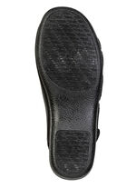 Bequeme Damen-Sandalen, Weite H, mit angenehmer Polsterung SCHWARZ