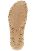 Gemini, bequeme Damen-Sandalen, Weite G, mit Gummizug WEISS