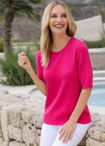 Pullover mit Strukturdessin 