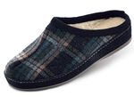 Gef&uuml;tterte Herren-Hausschuhe, mit Schurwolle 