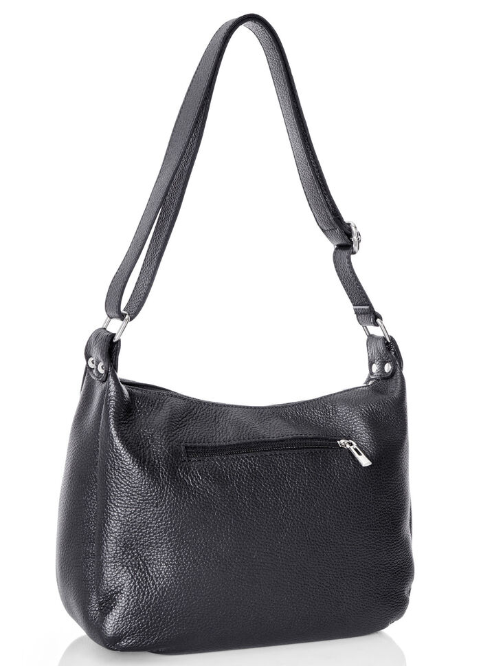 Laurina, Tasche, Damen, mit verstellbarem Umh&auml;ngeriemen SCHWARZ