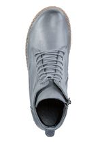 Andrea Conti, klassiche Damen-Boots, mit herausnehmbarem Fu&szlig;bett HELLGRAU