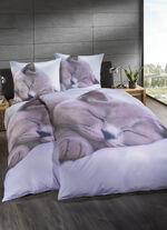 Microfaser-Interlock Bettwäsche-Garnitur 