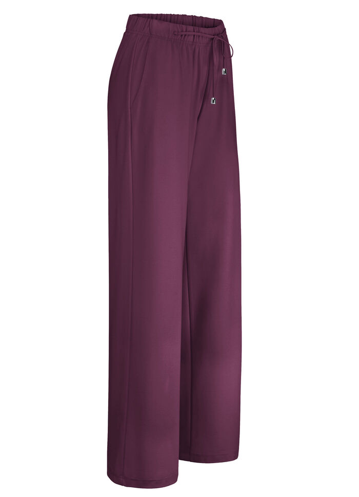 Angesagte Hose in modischer Weite BORDEAUX