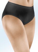 Speidel Viererpack Slips mit elastischen Abschl&uuml;ssen SCHWARZ