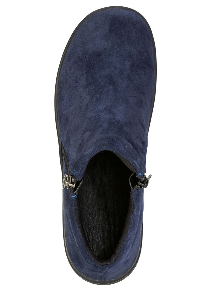 ELENA EDEN, bequeme Damen-Boots, Weite G, mit herausnehmbarem Fu&szlig;bett MARINE