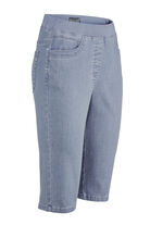 Bermudas mit Jersey-Bund HELLBLAU