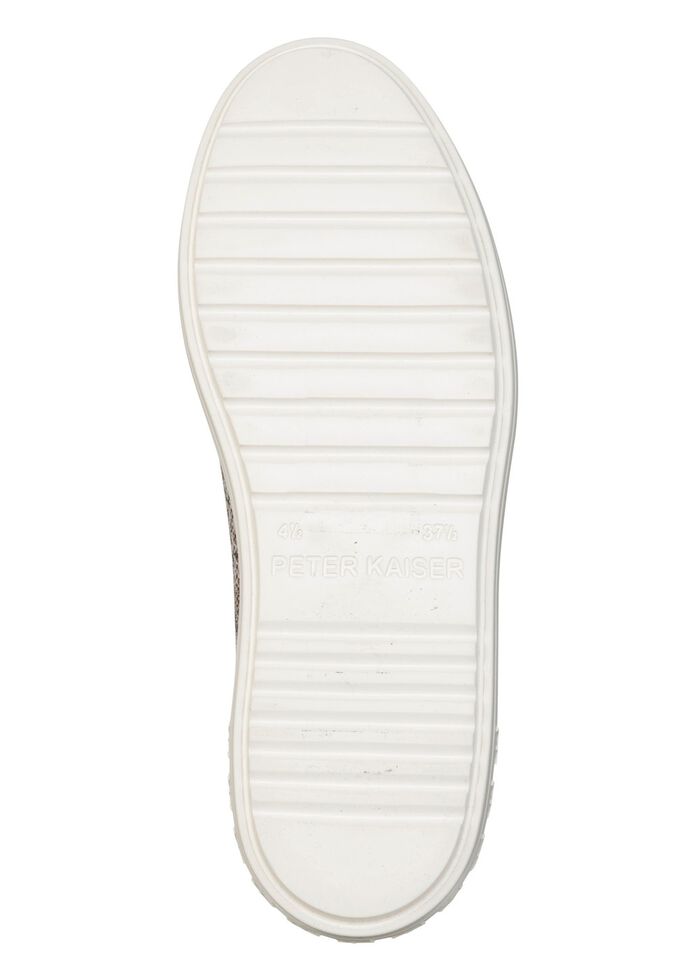 Peter Kaiser, modische Damen-Sneaker, mit herausnehmbarem Fu&szlig;bett TAUPE-MOKKA