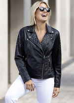 Lederkurzjacke von „Caminari“ 