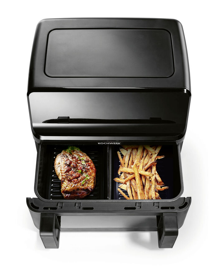 Digitale Heißluftfritteuse mit Touchdisplay CREME