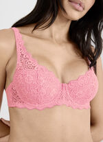 Triumph Amourette Bügel-BH mit Elastikspitze FLAMINGO
