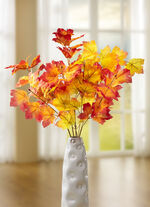 Herbstliche Blätterzweige, 5er-Set 