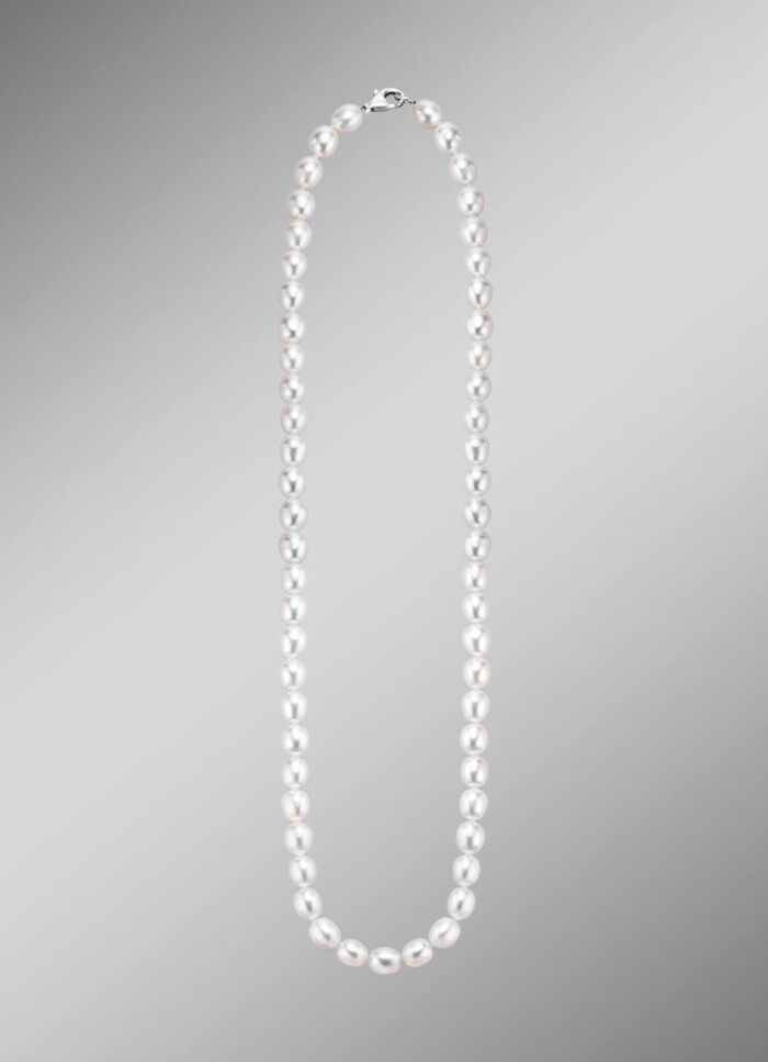 S&uuml;&szlig;wasser-Zuchtperlen Halskette  