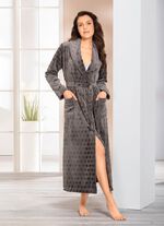 Hausmantel aus Microplüsch 