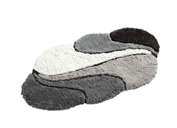 Badgarnitur mit rutschhemmender Rückseite ANTHRAZIT