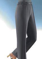 Hose in Schlupfform in 8 Farben DUNKELGRAU