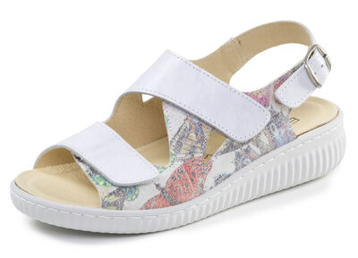 ELENA EDEN, bequeme Damen-Sandalen, Weite H, mit herausnehmbarem Fu&szlig;bett 