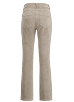 Cordhose in trendiger Bootcut-Form BEIGE