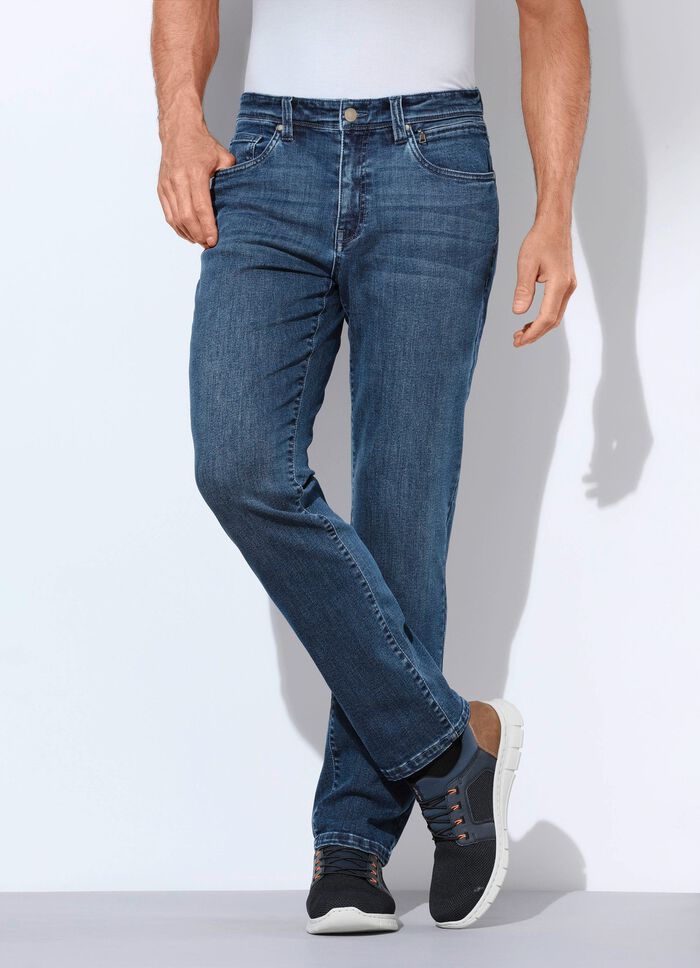 Komfortable Superstretch-Jeans in 3 Farben JEANSBLAU