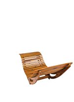 Klappbare Schaukelliege aus Akazienholz 