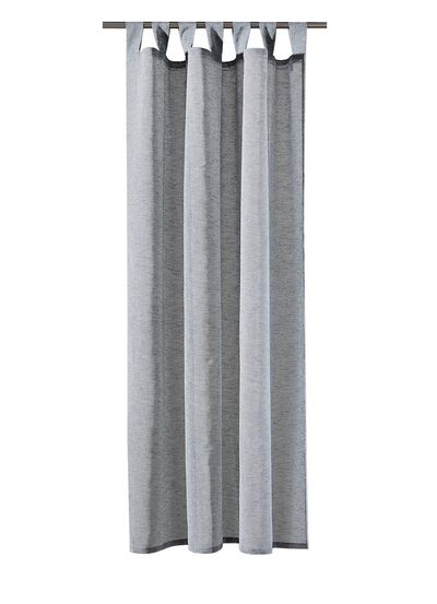 &Uuml;bergardine in Leinenoptik 