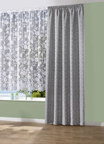 Übergardinen-Garnitur aus deutscher Fertigung GRAU