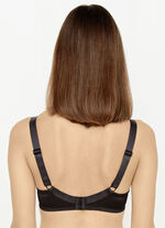 Susa B&uuml;gel-BH mit zauberhafter Elastikspitze SCHWARZ