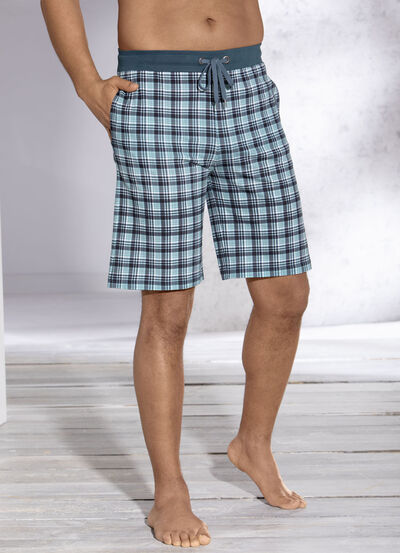 Zweierpack Schlaf- und Freizeithosen mit Durchzugband und Seitentaschen 