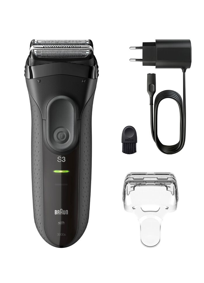 "Braun" Rasierer Series 3+ 3000 SCHWARZ