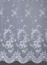 Store mit Plauener Stickerei und Universalschienenband 