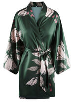 LingaDore Hausmantel in Kimonoform mit buntem Druckdessin 
