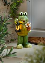 Schildkröte mit Solarlaterne 