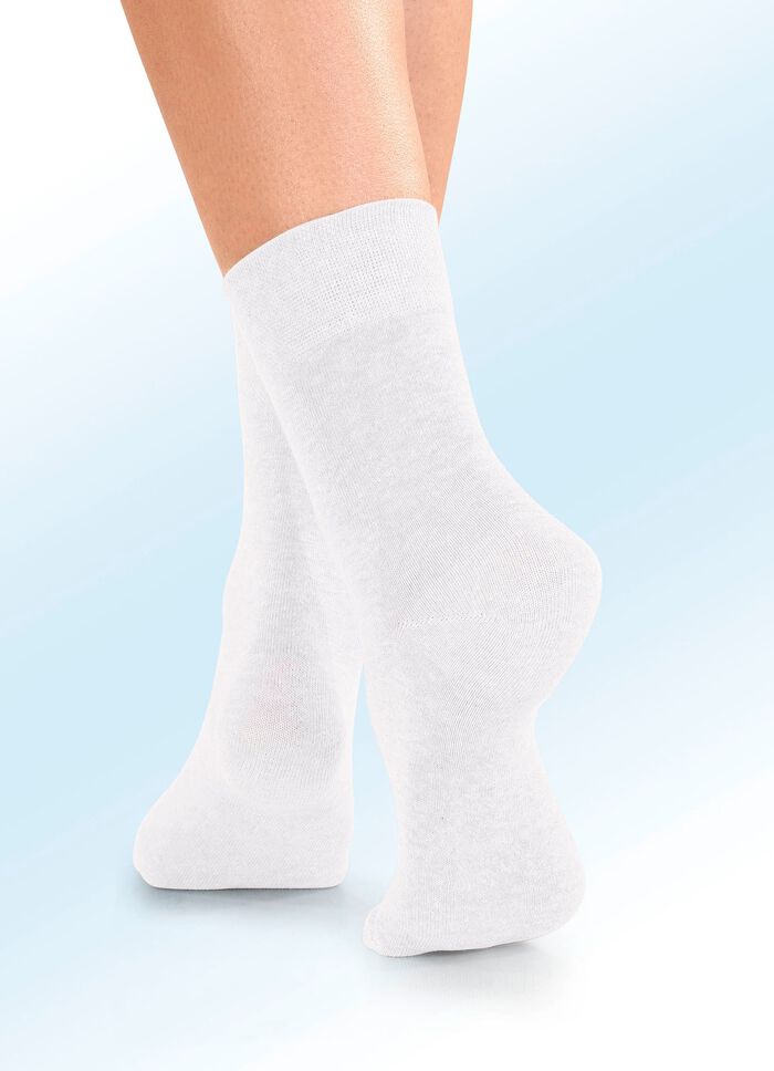 Viererpack Socken mit BIO-Baumwolle 