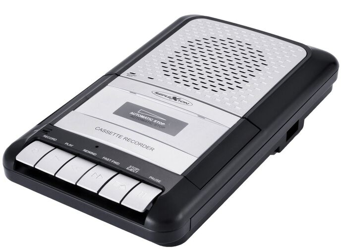 Tragbarer Kassettenrekorder 