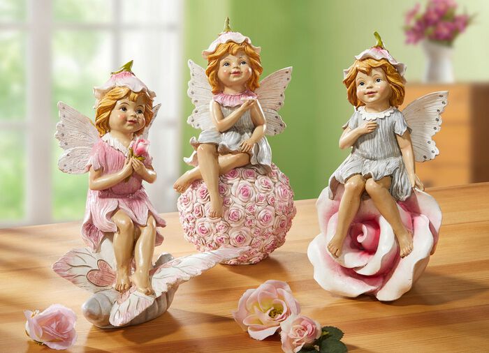 Zauberhafte Elfen aus Kunstharz 