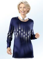 Shirt mit Druckdessin im Vorderteil 