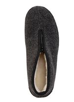 Textil-Stiefelette mit praktischem Rei&szlig;verschluss SCHWARZ