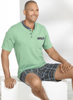 Shorty mit Knopfleiste 