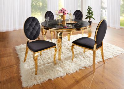 St&uuml;hle mit Schaumstoff-Polsterung, 2er-Set 