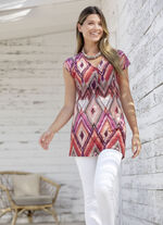 Sommerliche Shirt-Tunika 