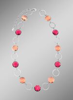 Schmuckset, 3-teilig, mit Kristallsteinen 