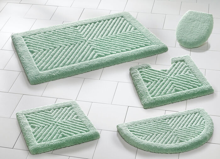 Kombifreundliche Badgarnitur, ideal für Allergiker KARIBIKGRÜN